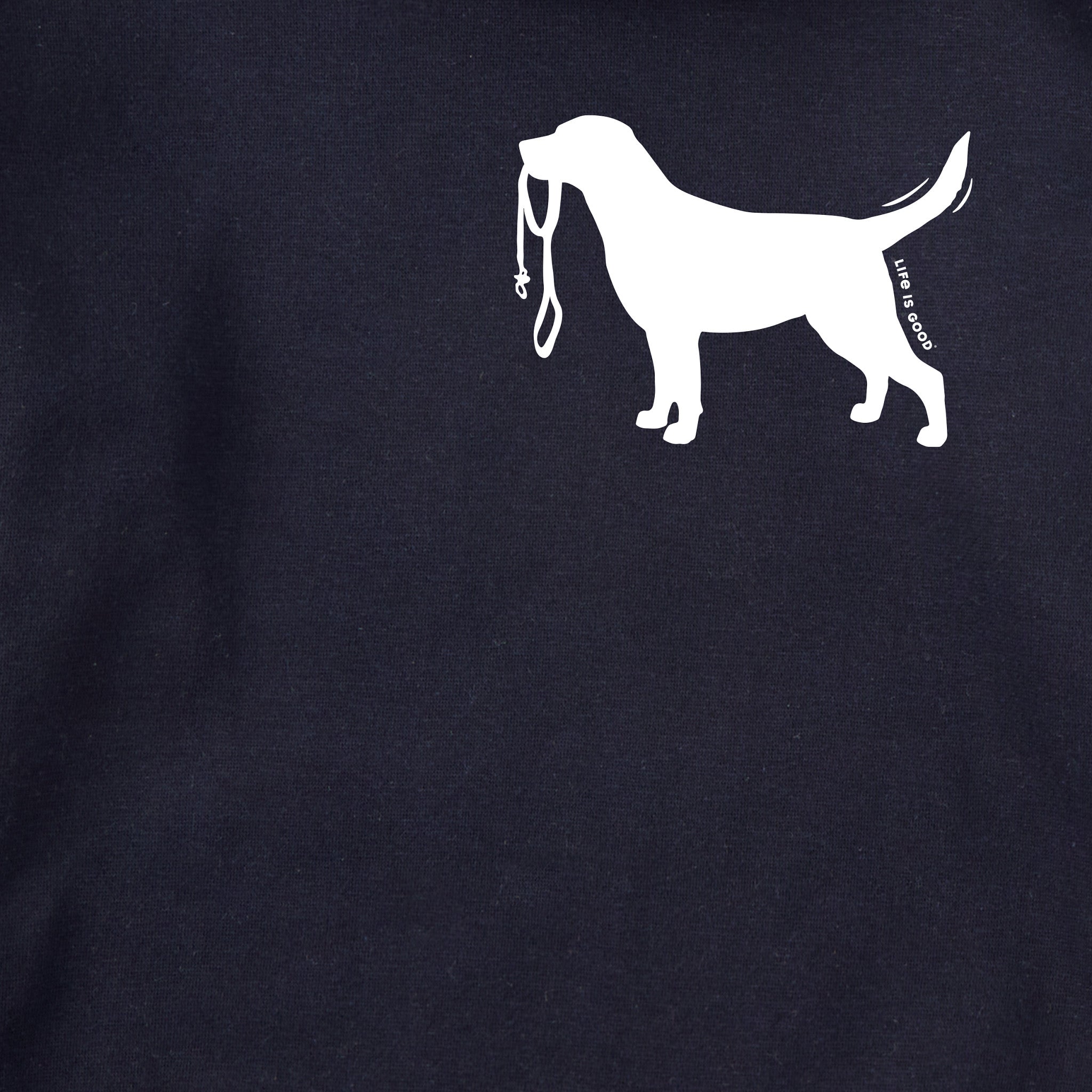 Adult Unisex Labrador Leash Every Wear Hoodie Sweatshirt