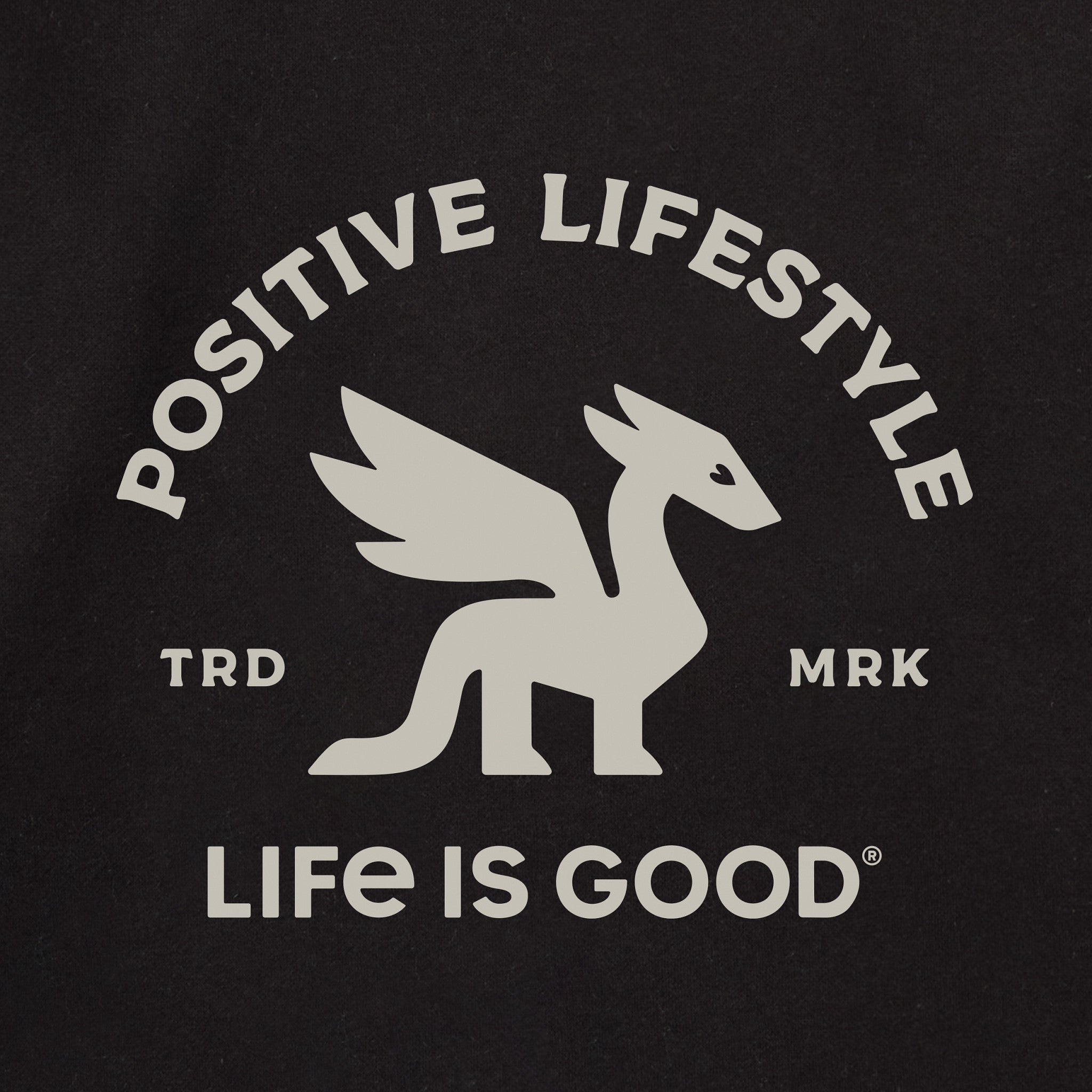 Adult Unisex Positive Lifestyle Dragon Every Wear Crew Sweatshirt