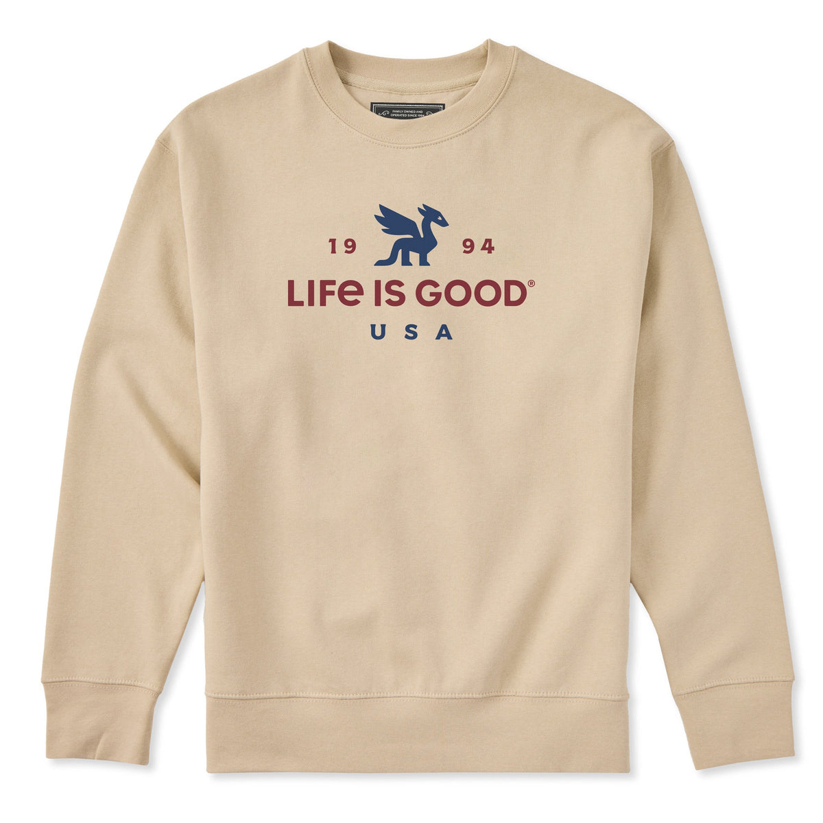 Adult Unisex USA Dragon Every Wear Crew Sweatshirt