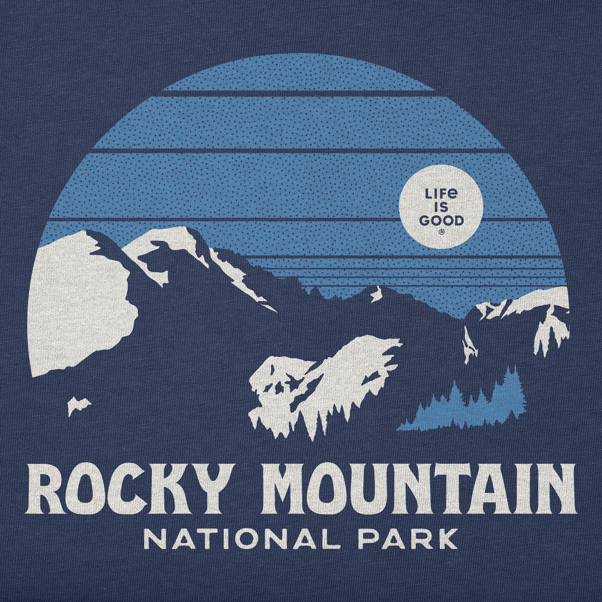 Men's Rocky Mountain National Park Long Sleeve Crusher Tee