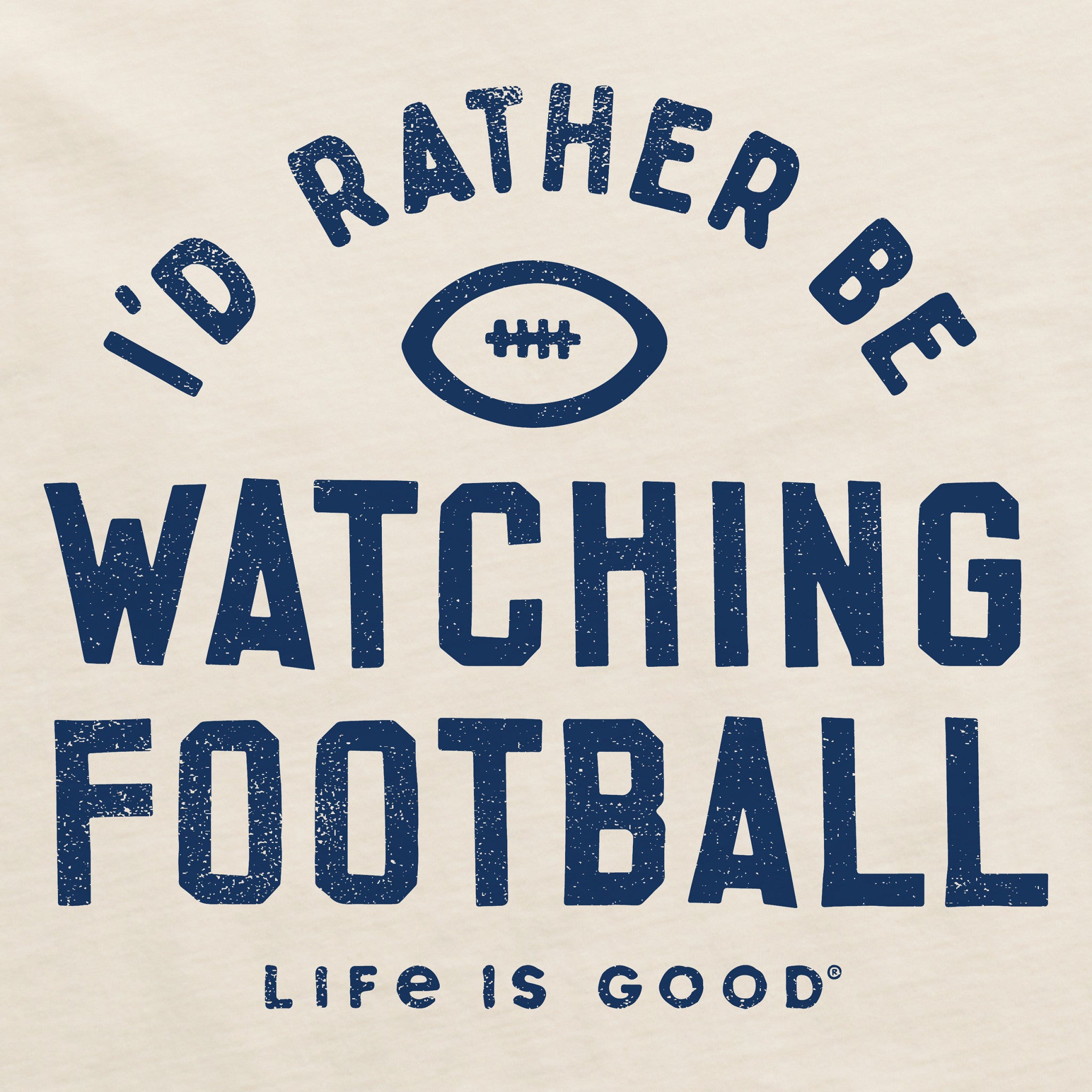 Women's I'd Rather Be Watching Football Short Sleeve Crusher Boxy Tee