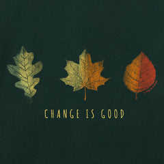 Women's Change is Good Leafs Short Sleeve Crusher Tee