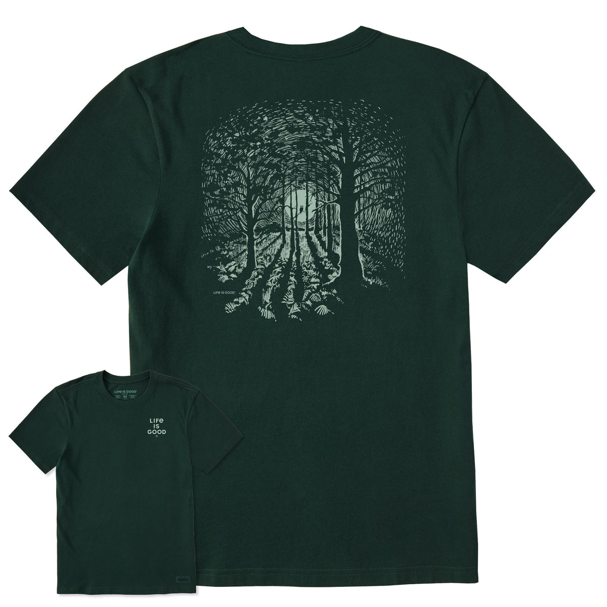 Men's Forest Glow Short Sleeve Crusher Tee