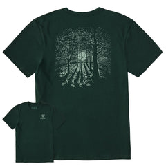 Men's Forest Glow Short Sleeve Crusher Tee