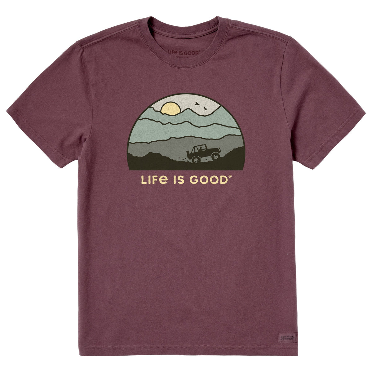 Men's ATV Sunset Short Sleeve Crusher Tee