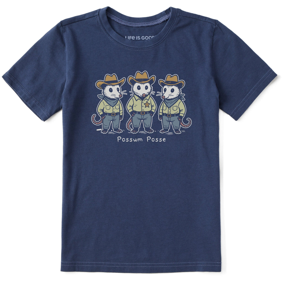 Kids Possum Posse Short Sleeve Crusher Tee