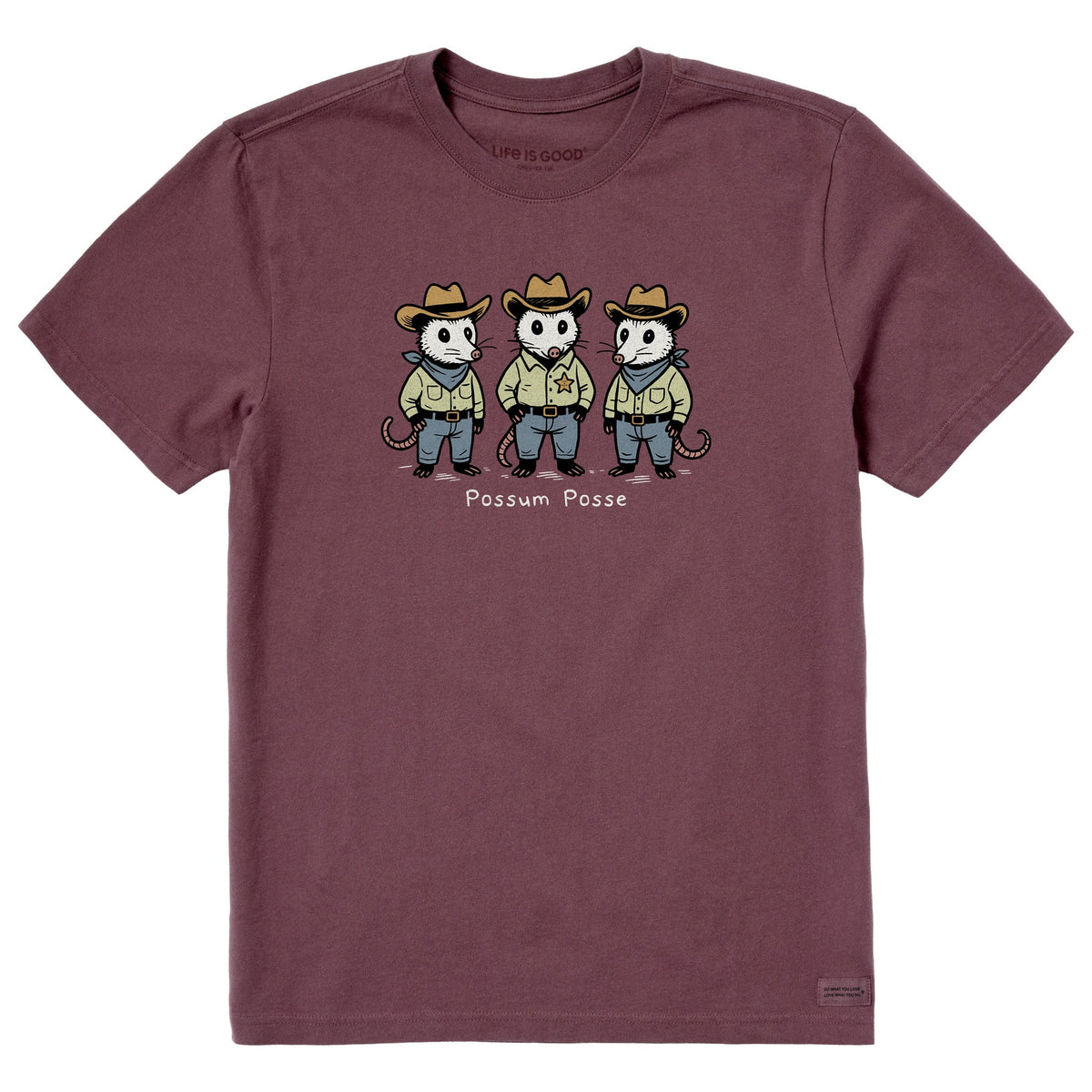 Men's Possum Posse Short Sleeve Crusher Tee