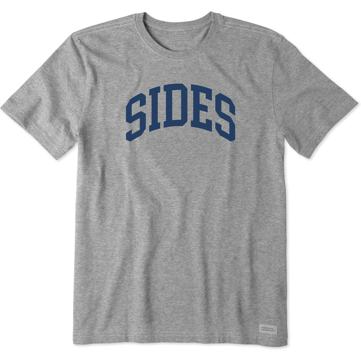 Men's Sides Athletic Arch Short Sleeve Crusher Tee