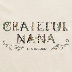 Women's Grateful Nana Doodle Short Sleeve Crusher Vee