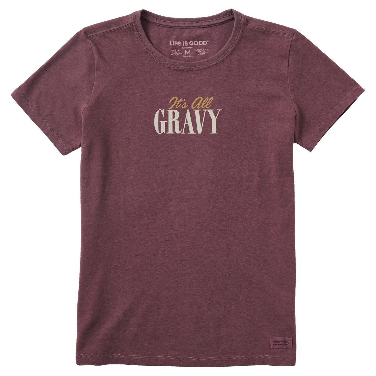 Women's It's All Gravy Short Sleeve Crusher Tee