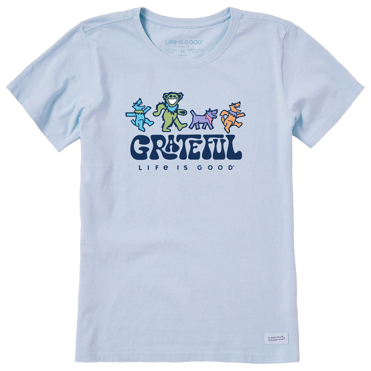 Women's Grateful Dancers Short Sleeve Crusher Tee