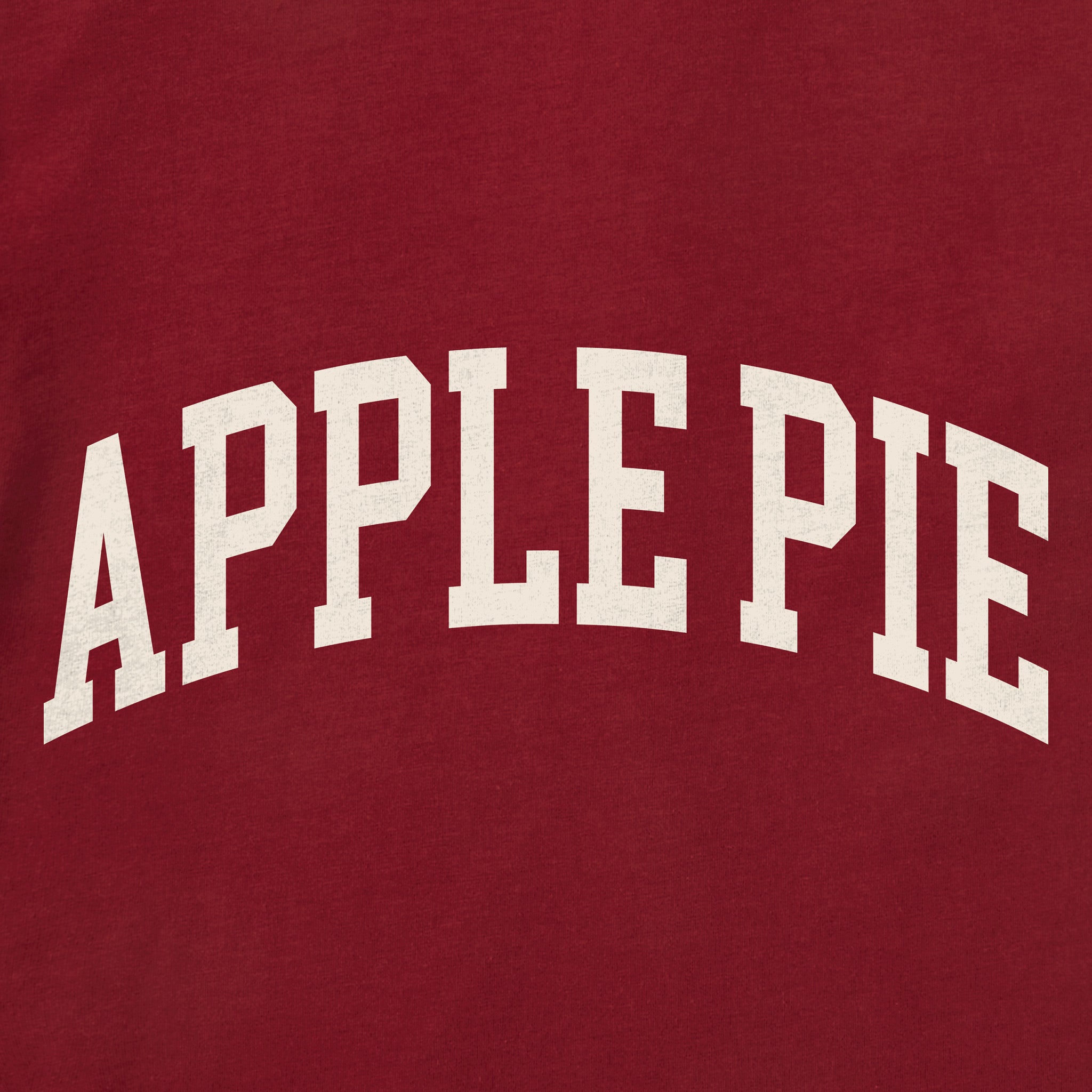 Women's Apple Pie Athletic Arch Short Sleeve Crusher Tee