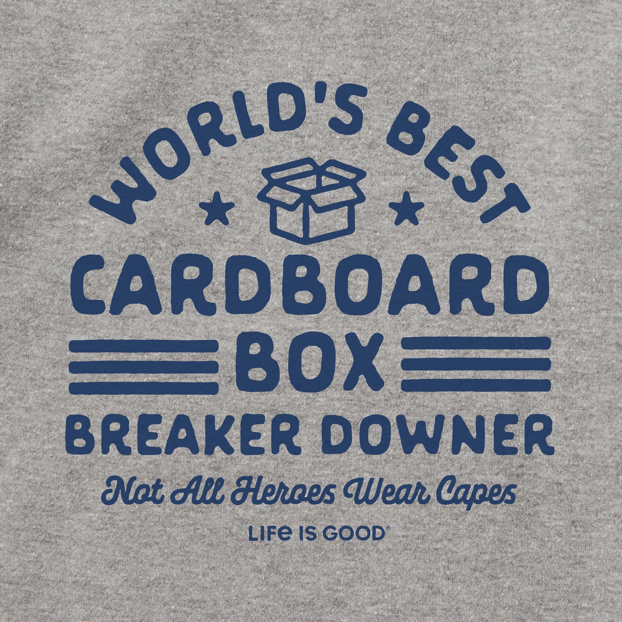 Adult Unisex Cardboard Box Breaker Downer Every Wear Crew Sweatshirt