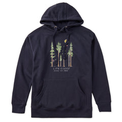 Adult Unisex Life is Good Among the Trees Every Wear Hoodie Sweatshirt