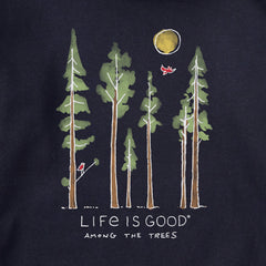 Adult Unisex Life is Good Among the Trees Every Wear Hoodie Sweatshirt
