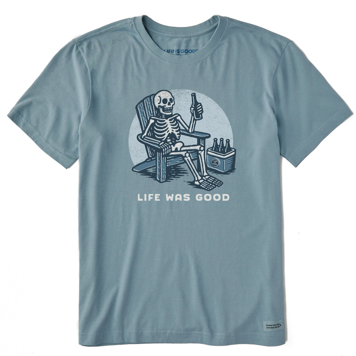 Men's Life Was Good Adirondack Short Sleeve Crusher Tee