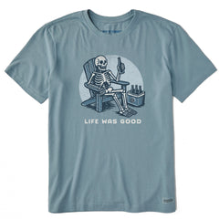 Men's Life Was Good Adirondack Short Sleeve Crusher Tee