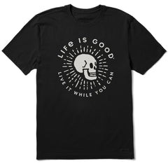 Men's Live it While You Can Short Sleeve Crusher Tee