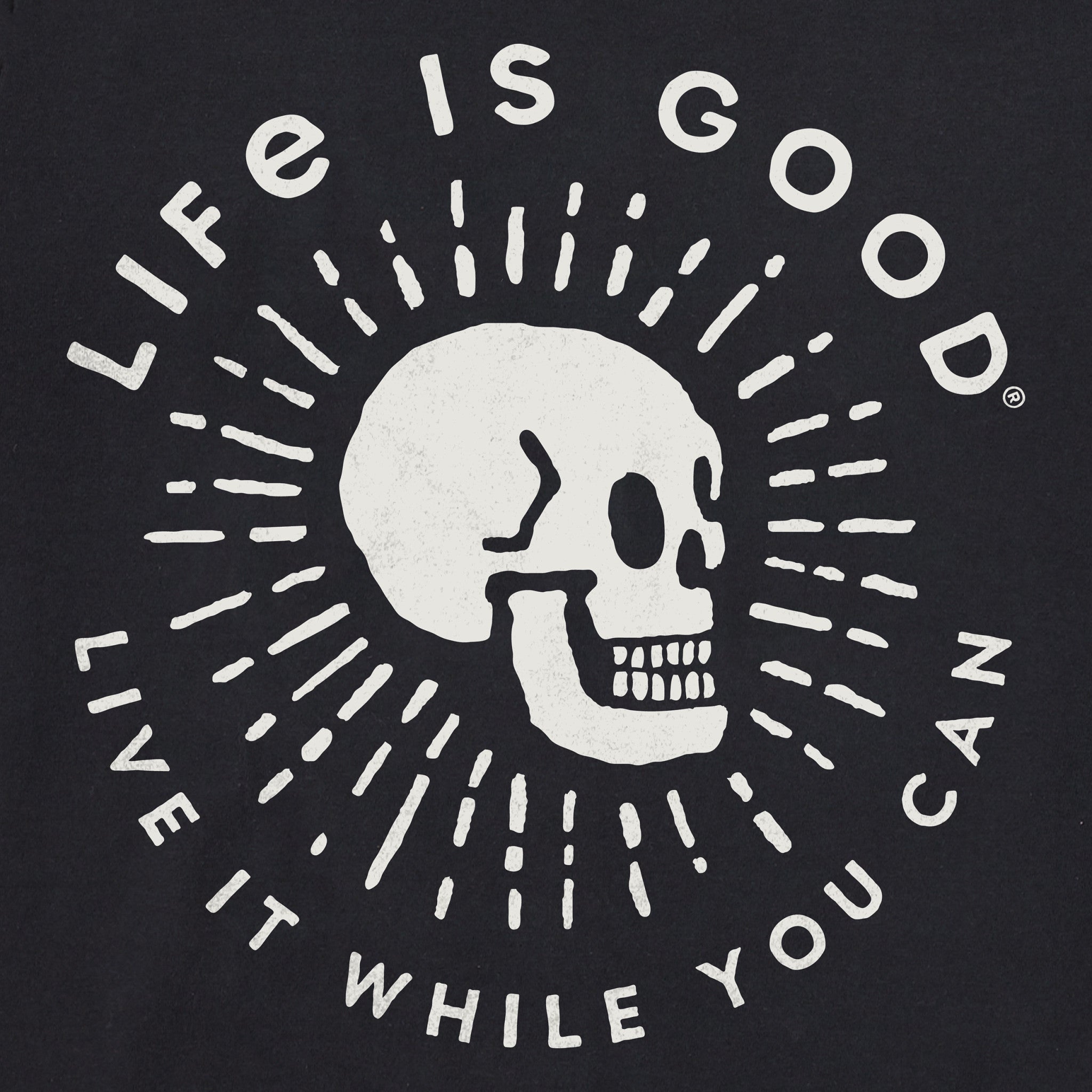 Men's Live it While You Can Short Sleeve Crusher Tee