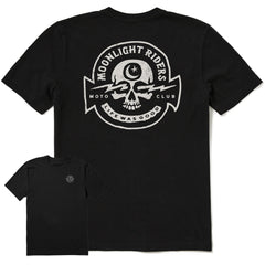 Men's Moonlight Riders Moto Club Short Sleeve Crusher Tee