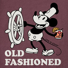 Men's Willie Old Fashioned Short Sleeve Crusher Tee