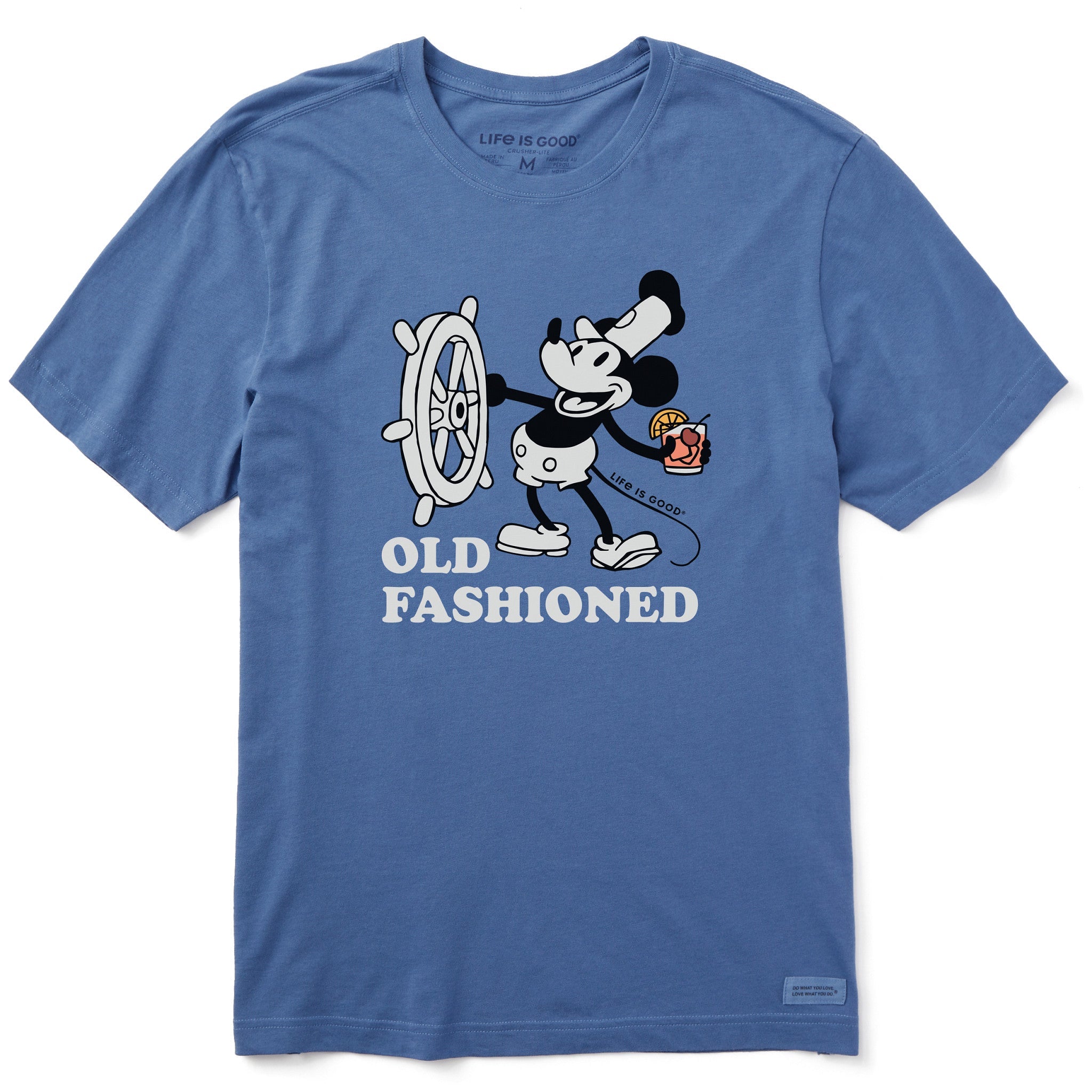 Men's Willie Old Fashioned Short Sleeve Crusher Tee