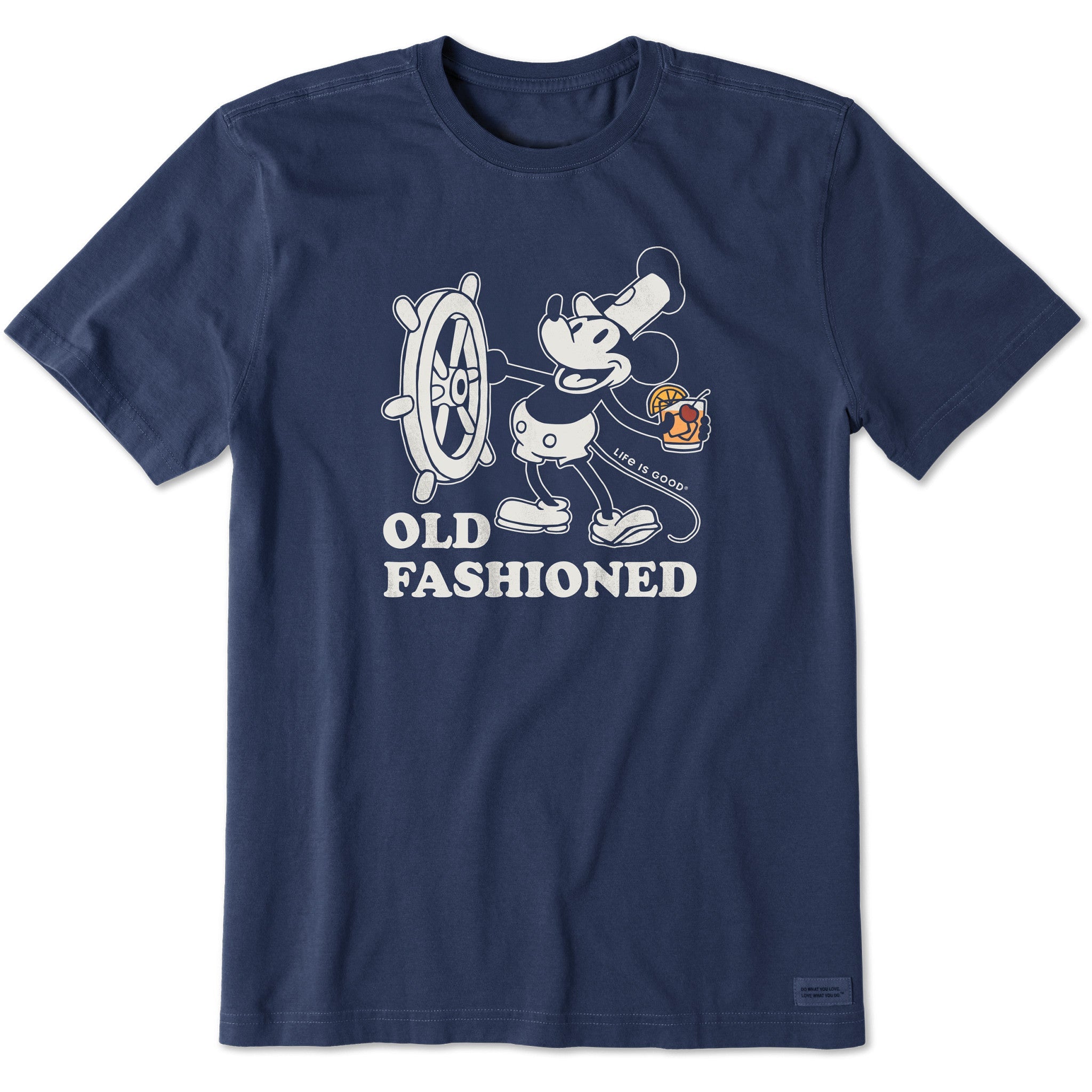 Men's Willie Old Fashioned Short Sleeve Crusher Tee