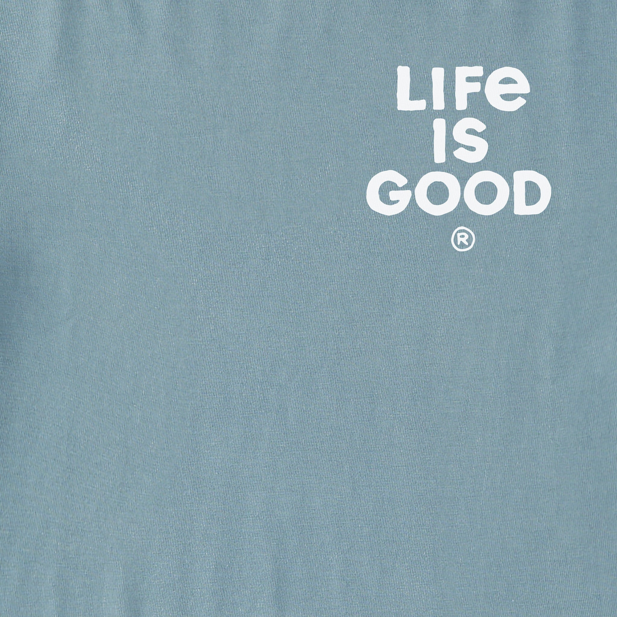 Men's Life is Good Sunset Waves Simply True Fleece Crew