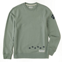 Men's Walking Paws Simply True Fleece Crew