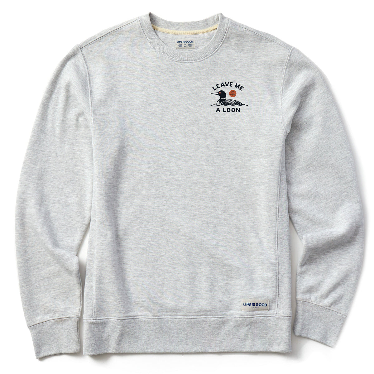 Men's Leave Me a Loon Simply True Fleece Crew