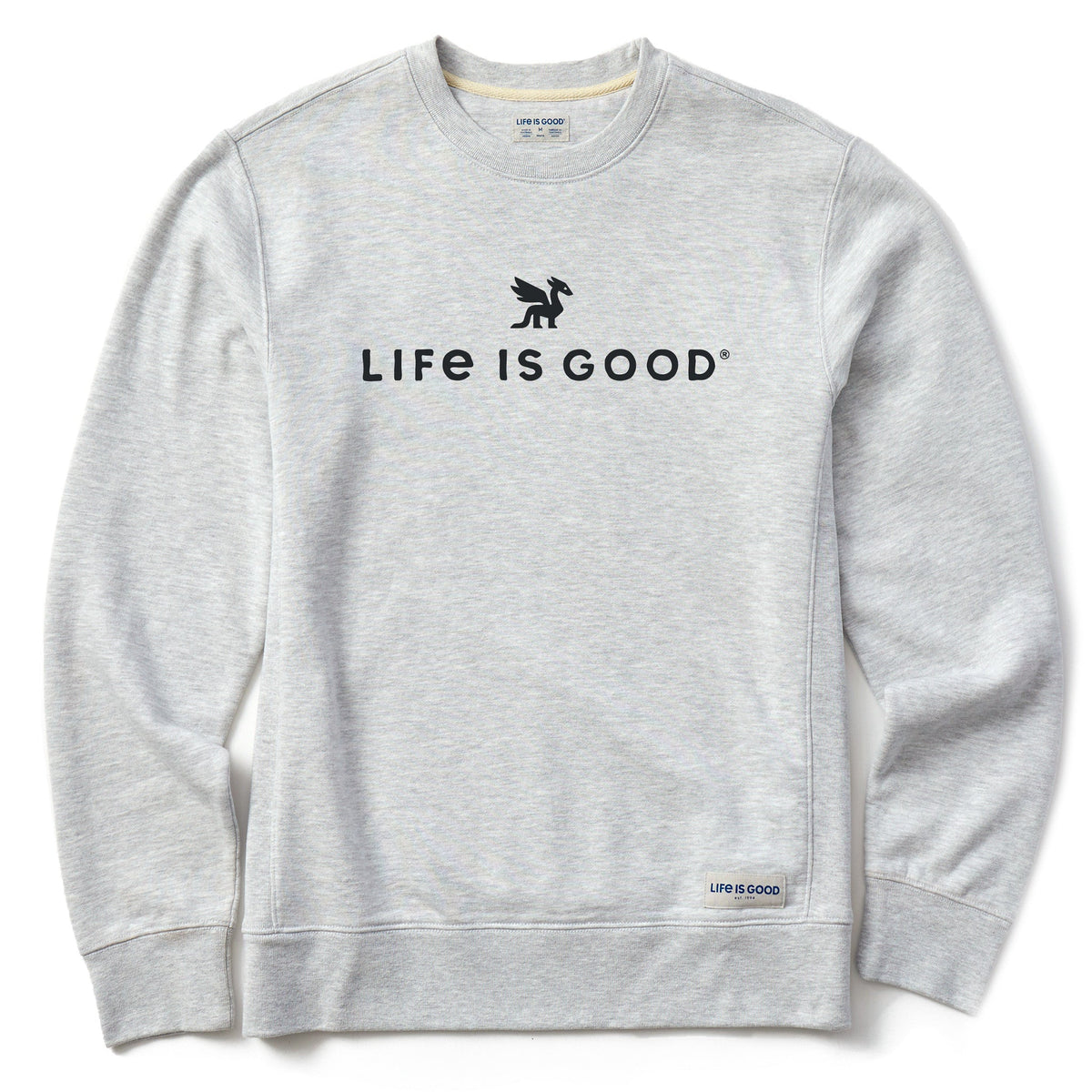 Men's LIG Dragon Logo Simply True Fleece Crew