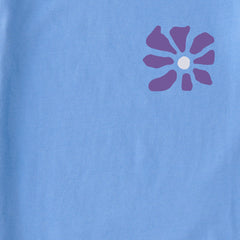 Women's Cats in Flower Field Simply True Fleece Hoodie