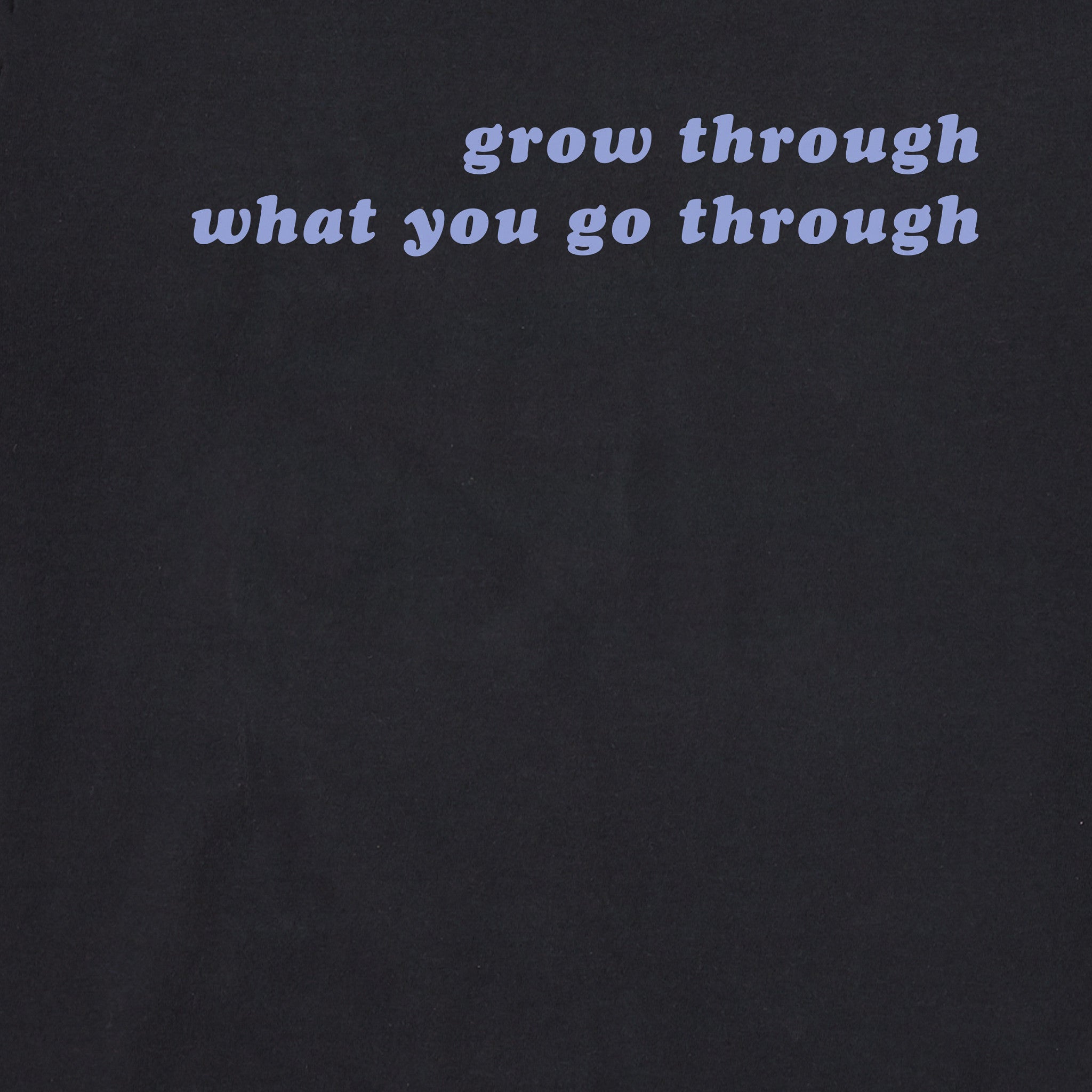 Women's Grow Through Retro Flowers Long Sleeve Crusher Tee