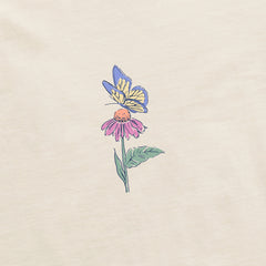 Women's Butterflies & Wildflowers Long Sleeve Crusher Tee