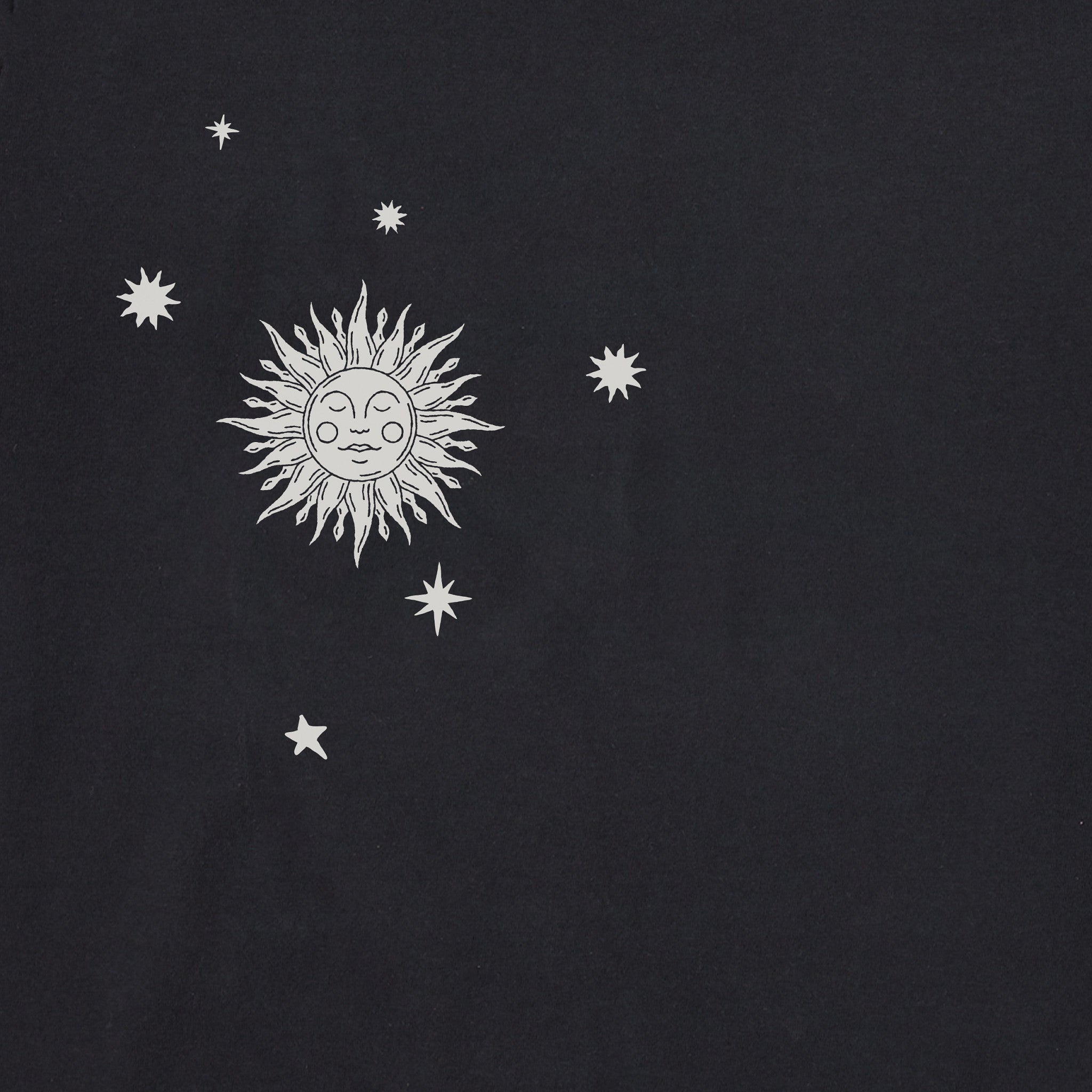 Women's Celestial Sky Long Sleeve Crusher Boxy Tee