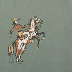 Women's Giddy Up! Long Sleeve Crusher Boxy Tee