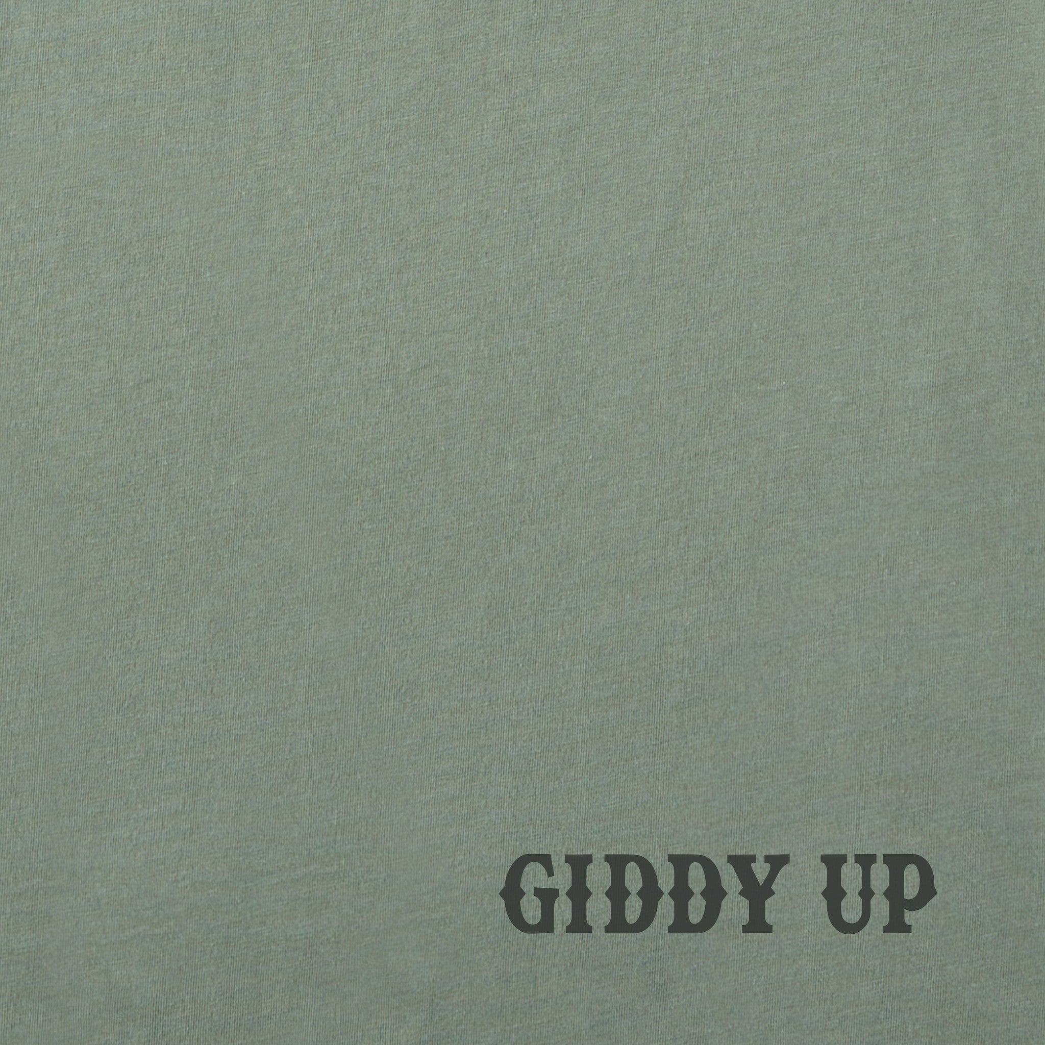 Women's Giddy Up! Long Sleeve Crusher Boxy Tee