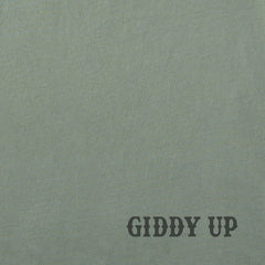Women's Giddy Up! Long Sleeve Crusher Boxy Tee