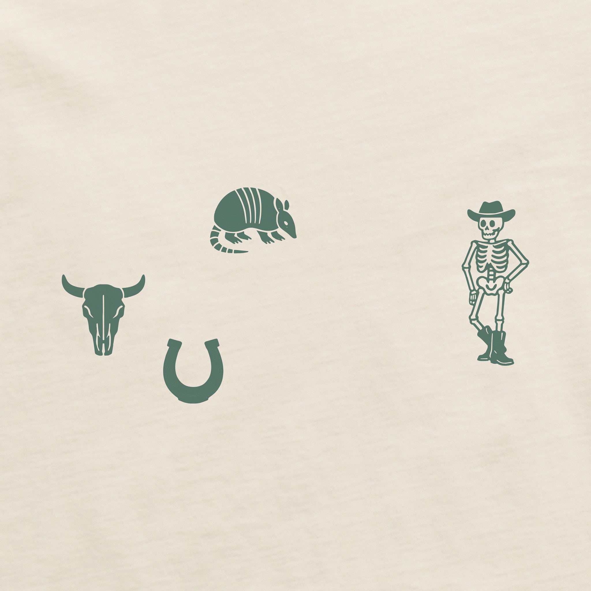 Women's Cowboy Medley Long Sleeve Crusher Boxy Tee