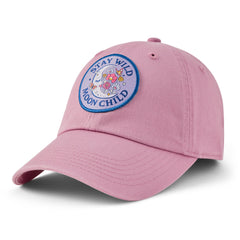 Adult Unisex Stay Wild Moon Child Patch Chill Cap