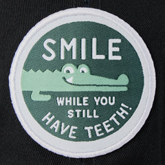 Adult Unisex Smile While You Have Teeth Patch Chill Cap