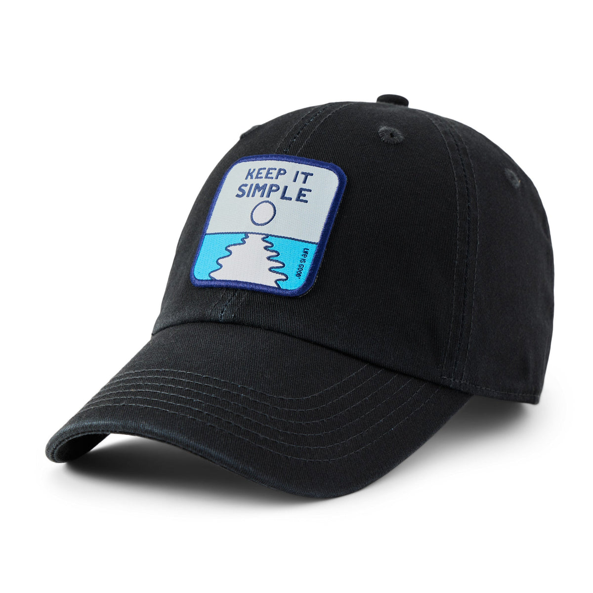 Adult Unisex Simple Patch Chill Cap