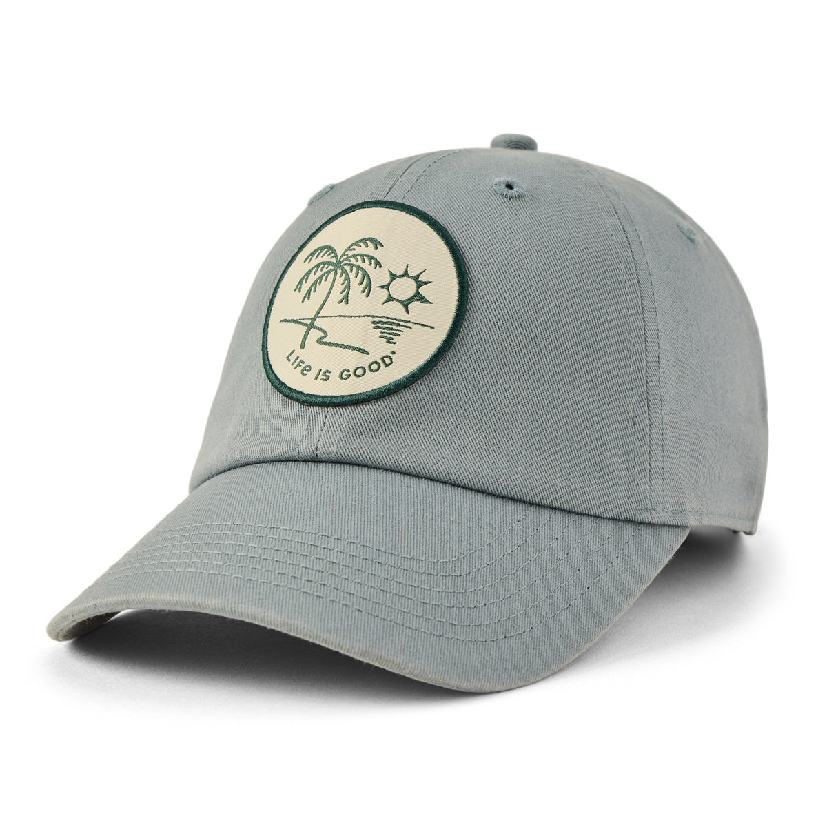 Adult Unisex Palm Tree Patch Chill Cap
