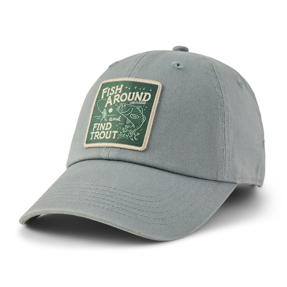 Adult Unisex Fish Around Patch Chill Cap