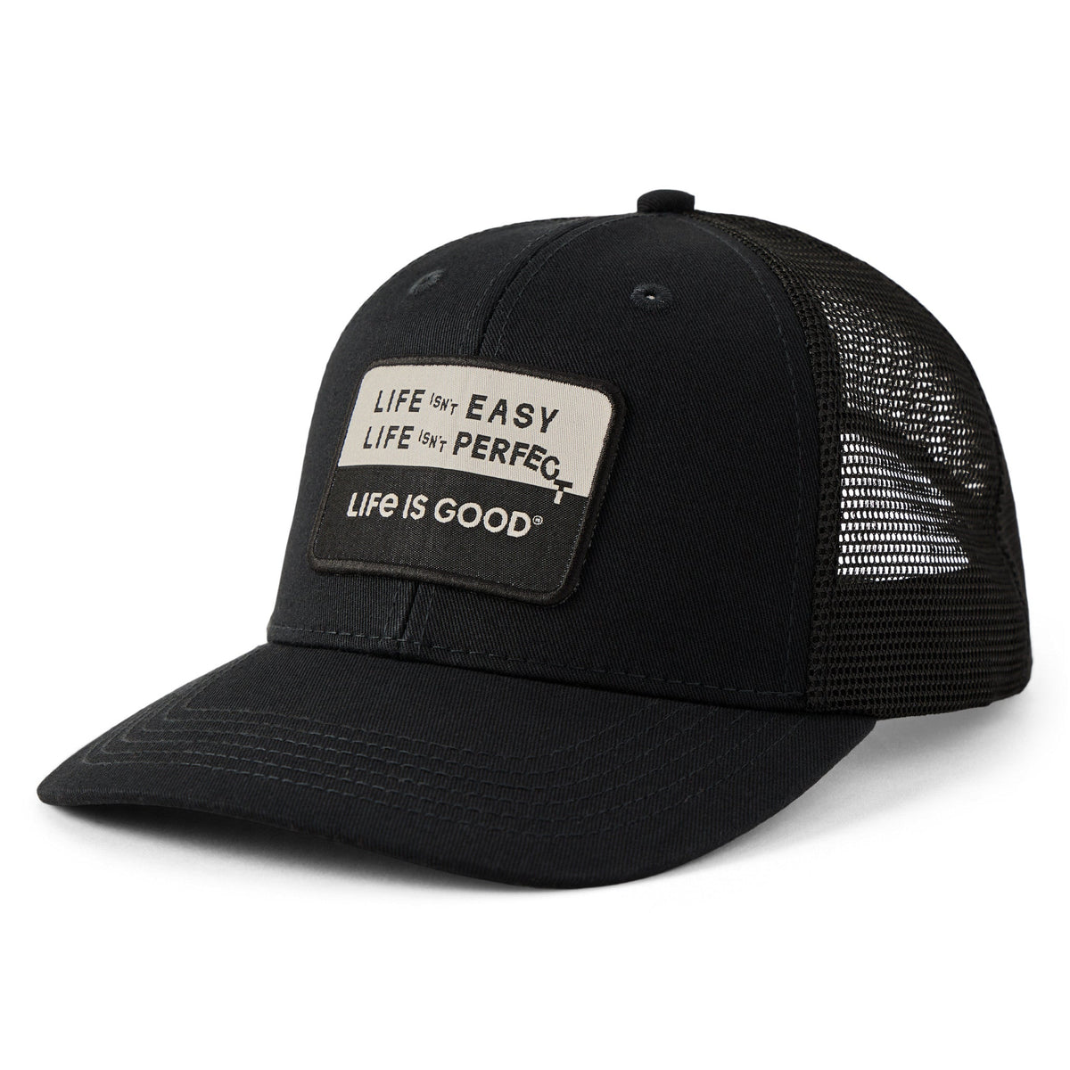 Adult Unisex Life isn't Easy Patch Trucker