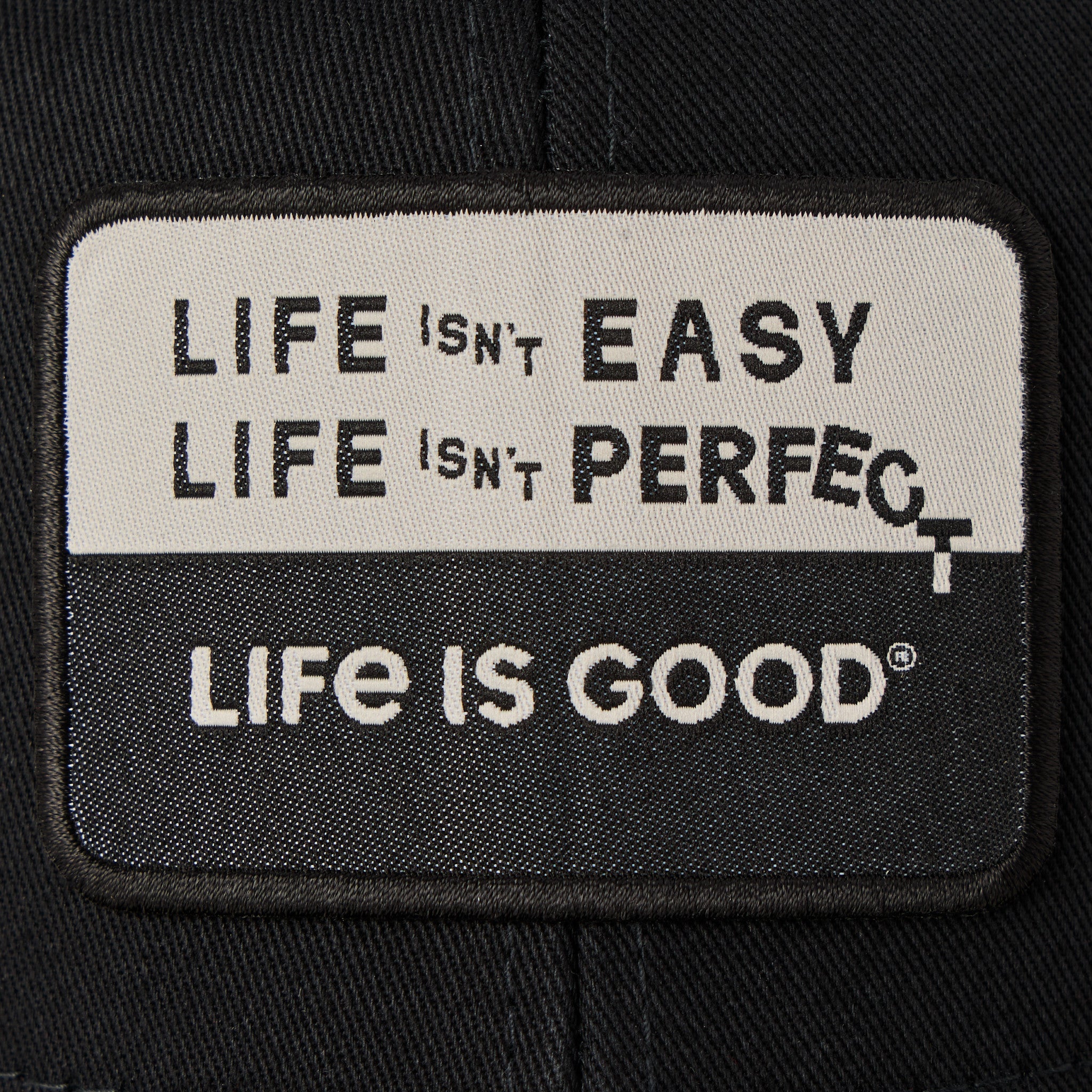 Adult Unisex Life isn't Easy Patch Trucker