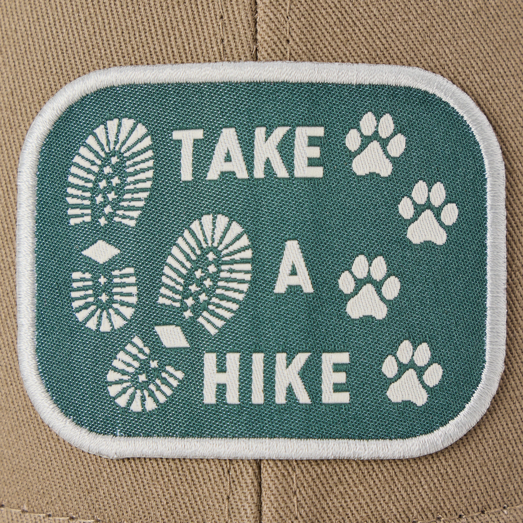 Adult Unisex Take a Hike Patch Trucker