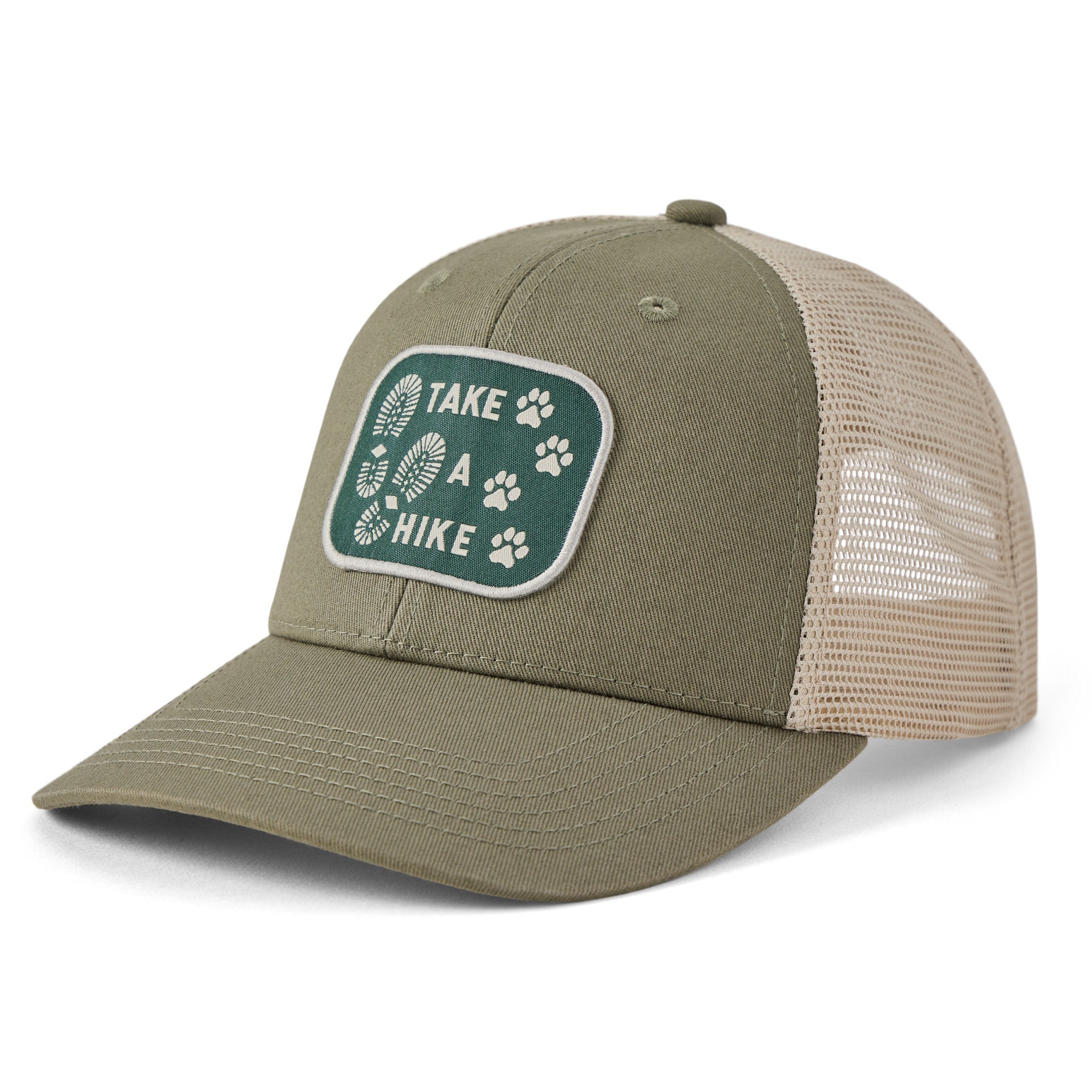 Adult Unisex Take a Hike Patch Trucker