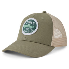 Adult Unisex Smile While You Have Teeth Patch Trucker