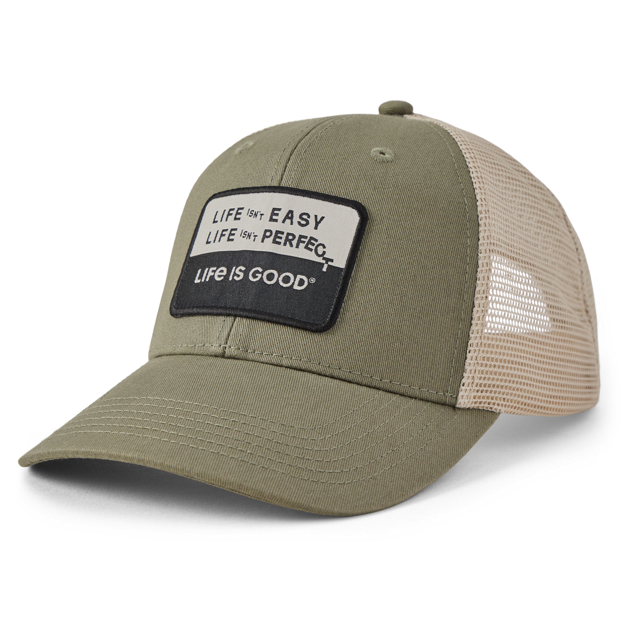 Adult Unisex Life isn't Easy Patch Trucker